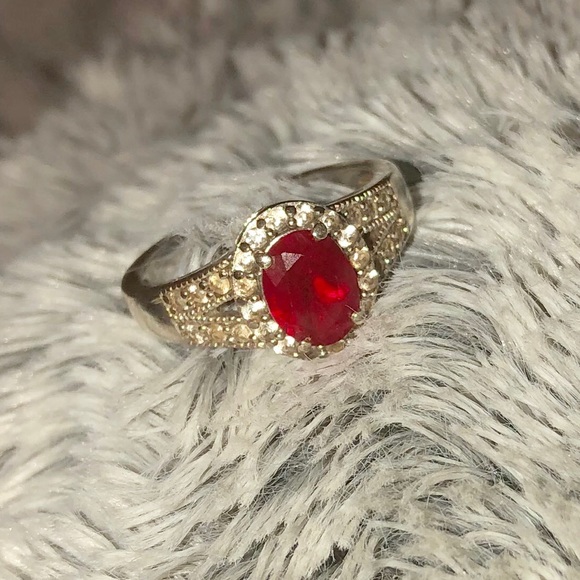 Helzberg Diamonds Jewelry - Real Diamond/ Ruby Ring